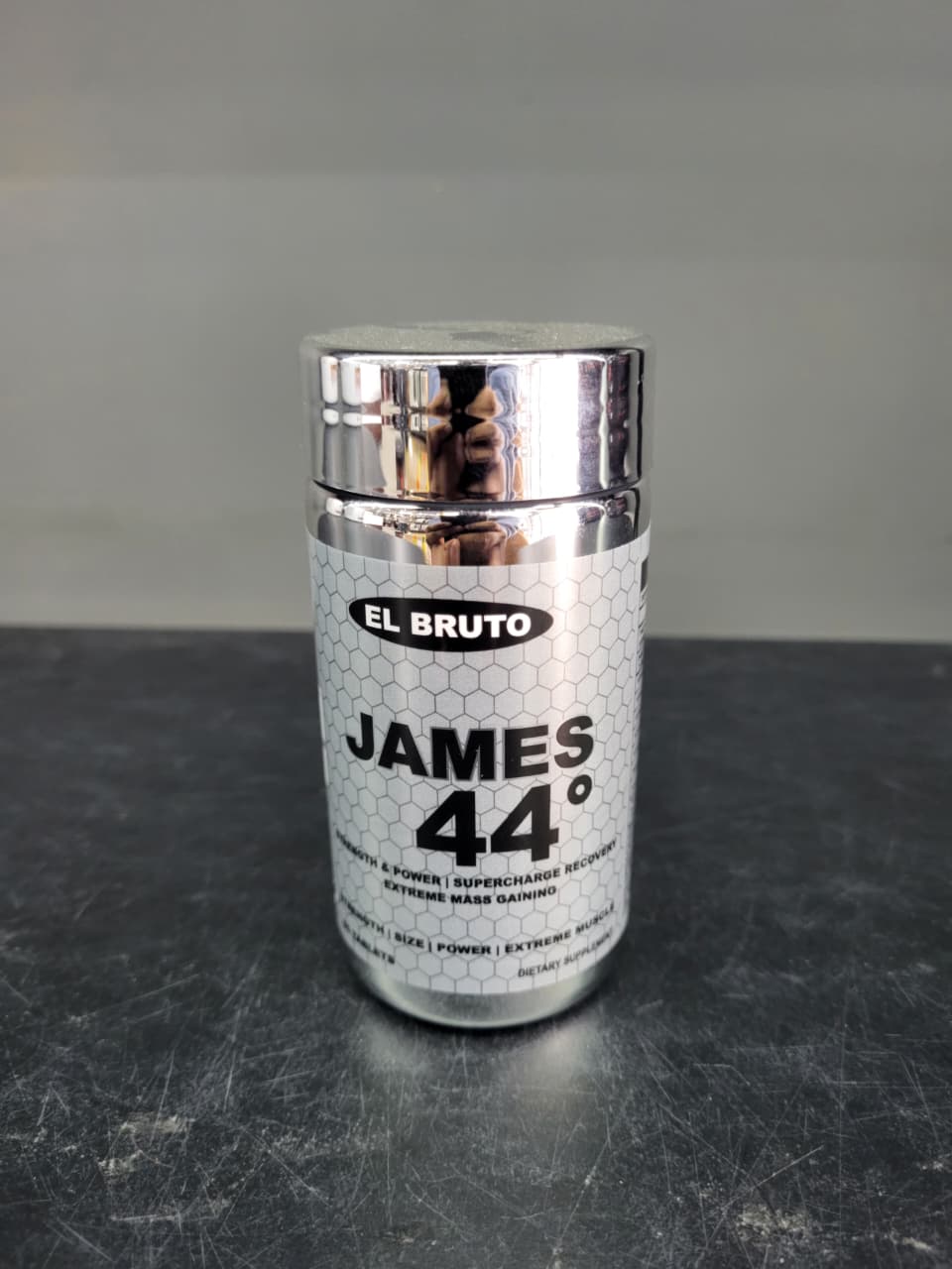 EL BRUTO | JAMES 44° – Extreme Muscle & Mass Gaining Catalyst (60 Tablets)