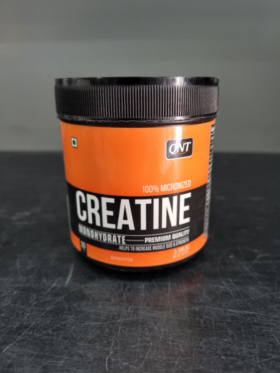 QNT | 100% MICRONIZED CREATINE MONOHYDRATE – Premium Quality Strength & Size (180g)