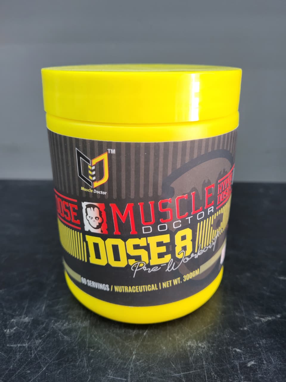 Muscle Doctor | DOSE 8 – Hyper Dosed Pre-Workout (Unflavored)