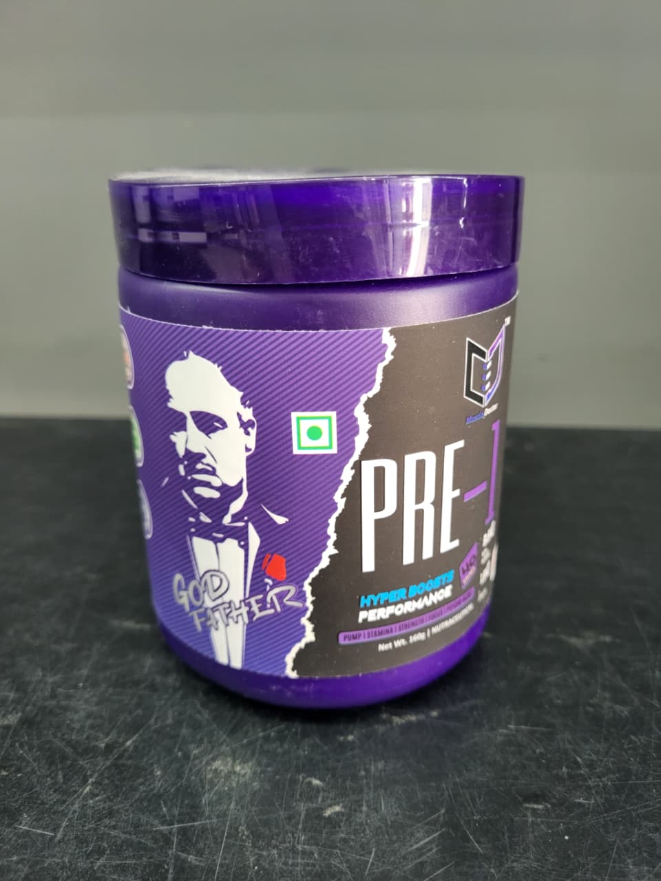 Muscle Doctor "Godfather" Pre-Workout – Hyper Boost Performance Formula (160g)