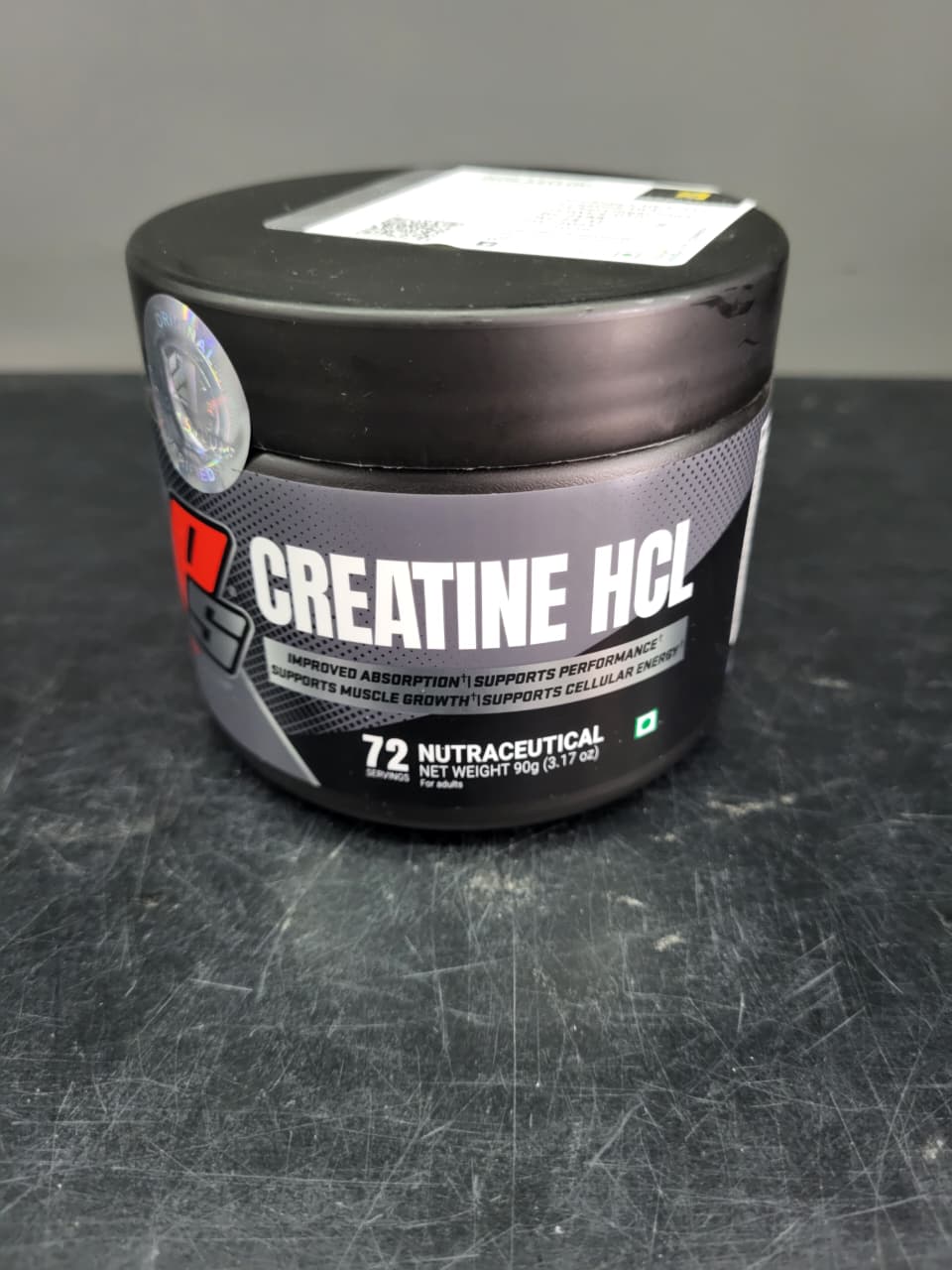 ProSupps Creatine HCl – Concentrated Strength & Improved Absorption (90g, 72 Servings)