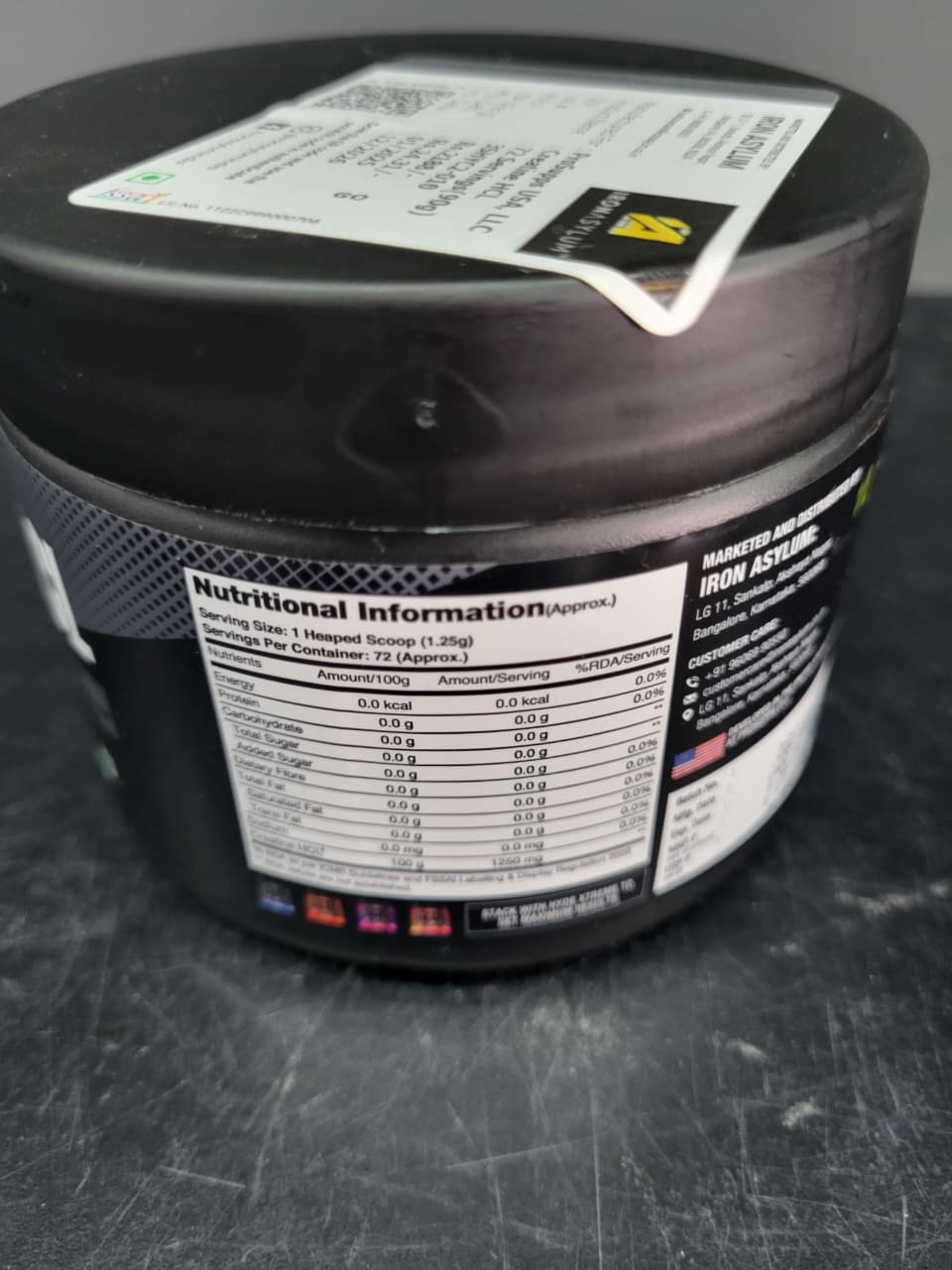 ProSupps Creatine HCl – Concentrated Strength & Improved Absorption (90g, 72 Servings)