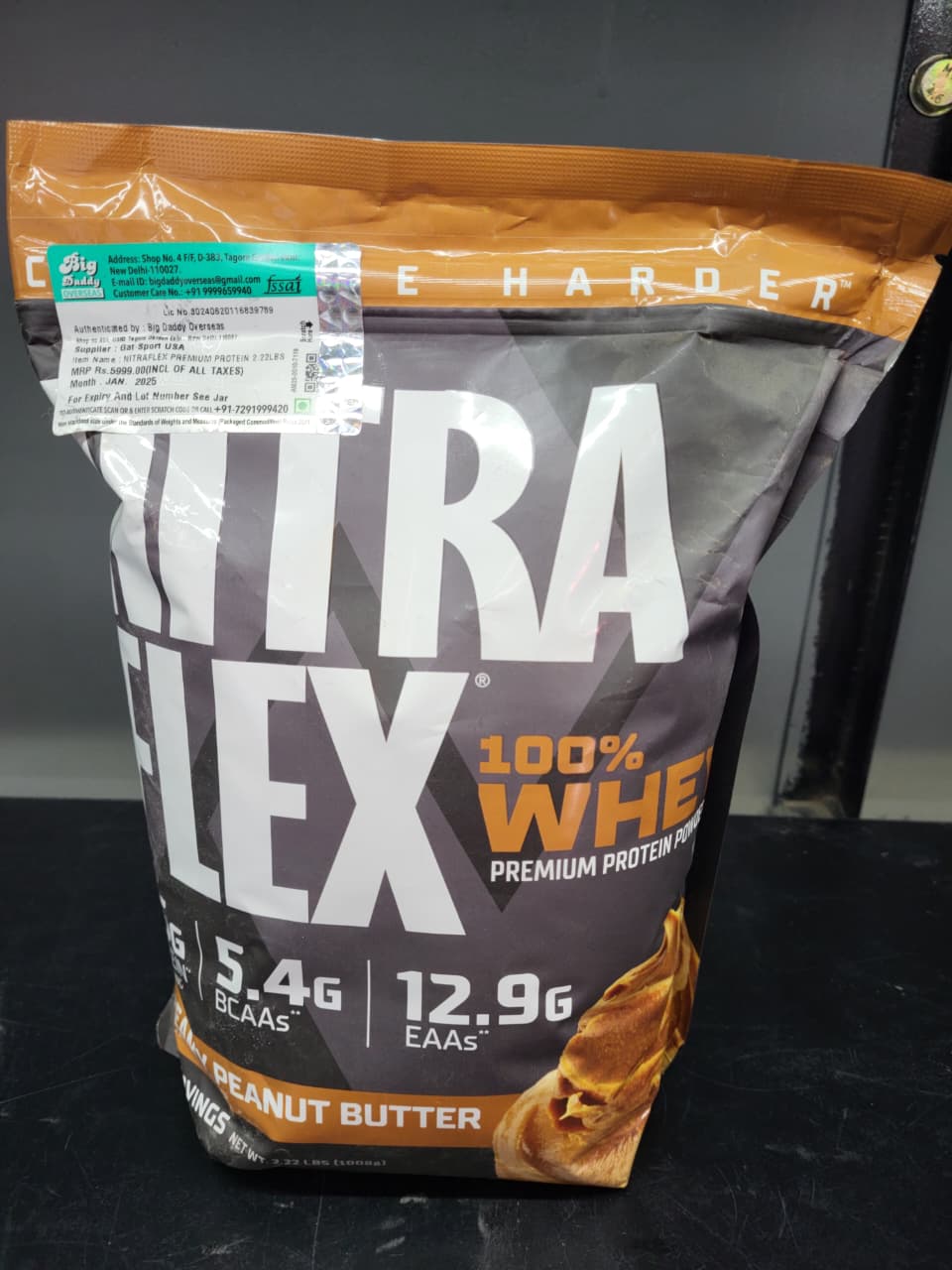 Nitraflex 100% Whey Premium Protein Powder | Creamy Peanut Butter