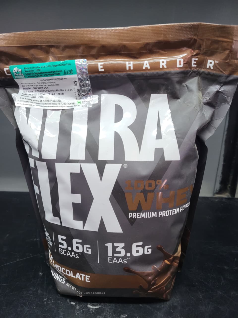 Nitraflex 100% Whey Premium Protein Powder | Milk Chocolate