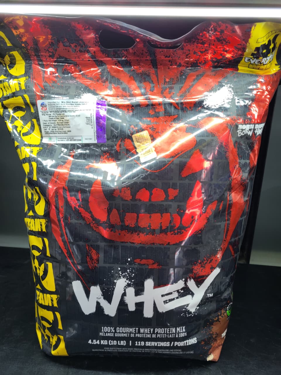 Mutant Whey | 100% Gourmet Whey Protein Mix 4.54Kg