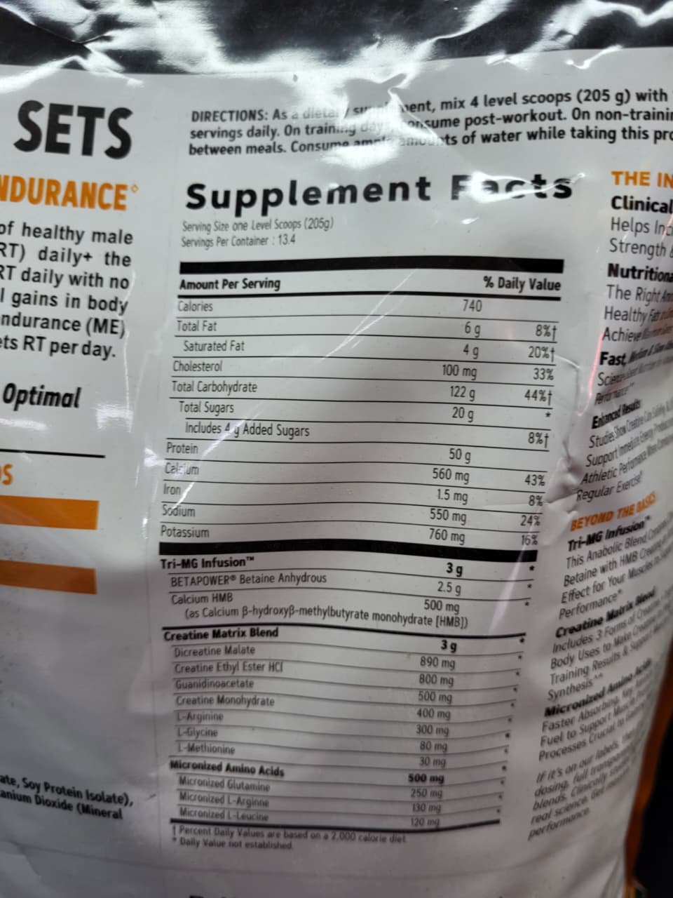 USN Nutrition Instant Mass | Premium All-In-One Multi Protein Matrix 3Kg