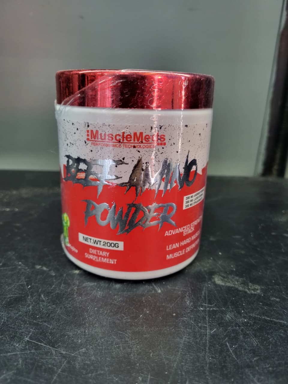 MuscleMeds Beef Amino Powder - Advanced Strength Stack (200g)