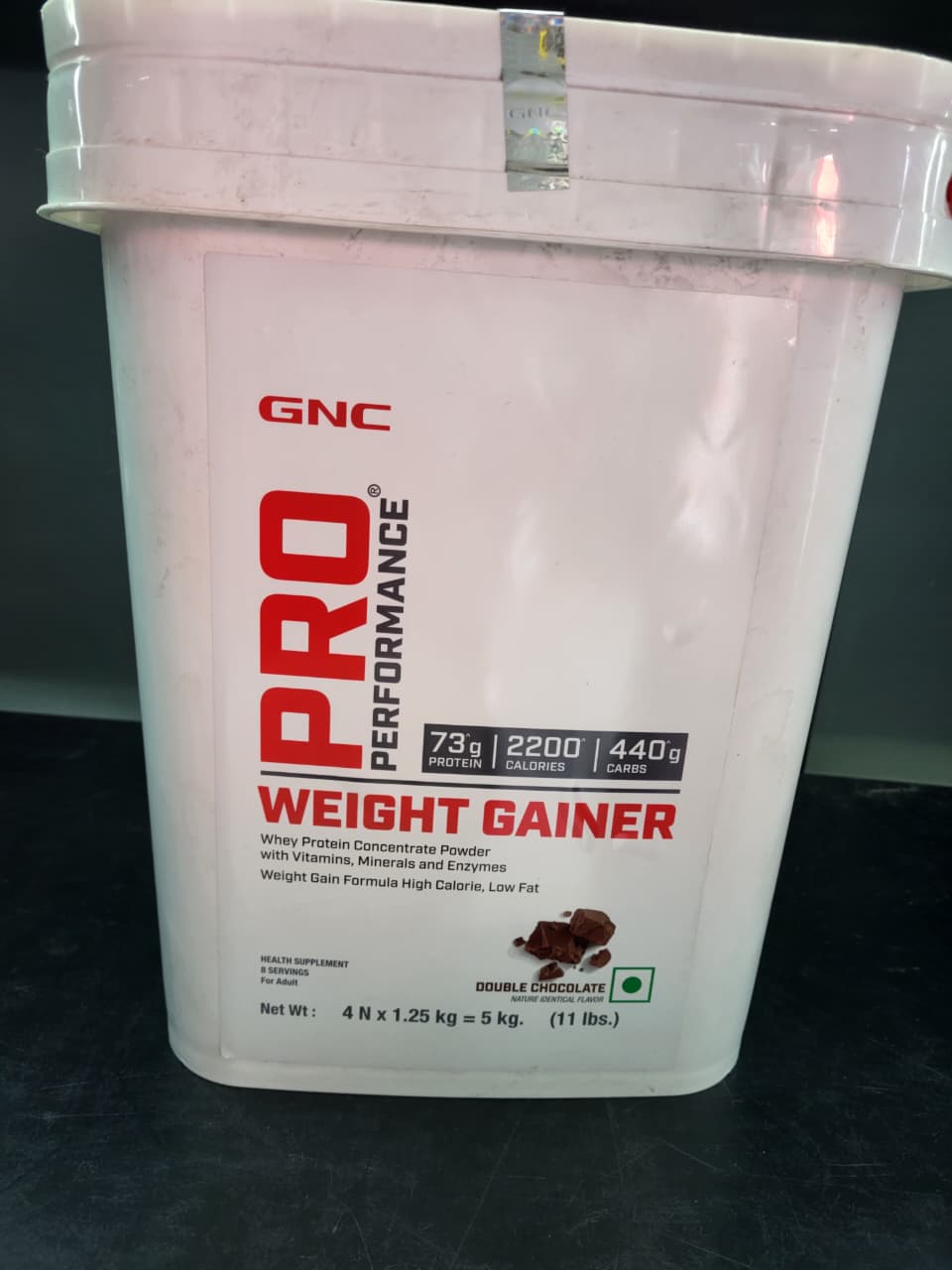 GNC Pro Performance Weight Gainer – Double Chocolate (5kg / 11 lbs)