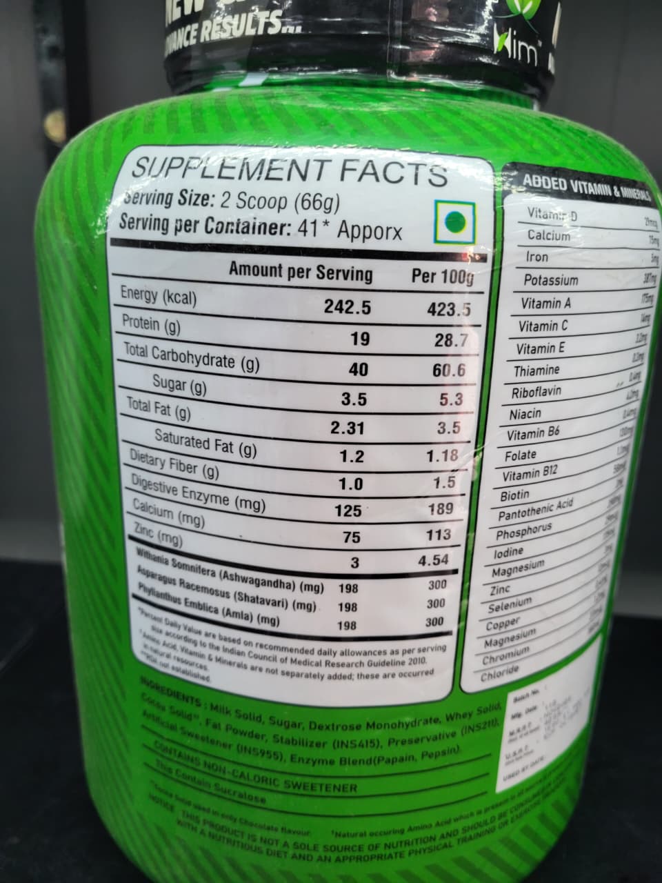 The Ultimate Transformation Stack: Him Mega Mass (2.72kg) + Wolf Pharma Godfather of Gains