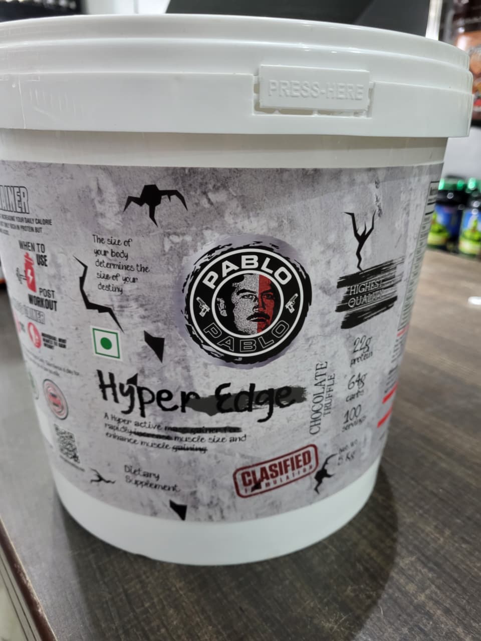 Elite Mass & Strength Performance Stack : Pablo "Hyper Edge" + Pintola High Protein Oats + QNT 100% Micronized Creatine + XXL Labs "Green Beast"