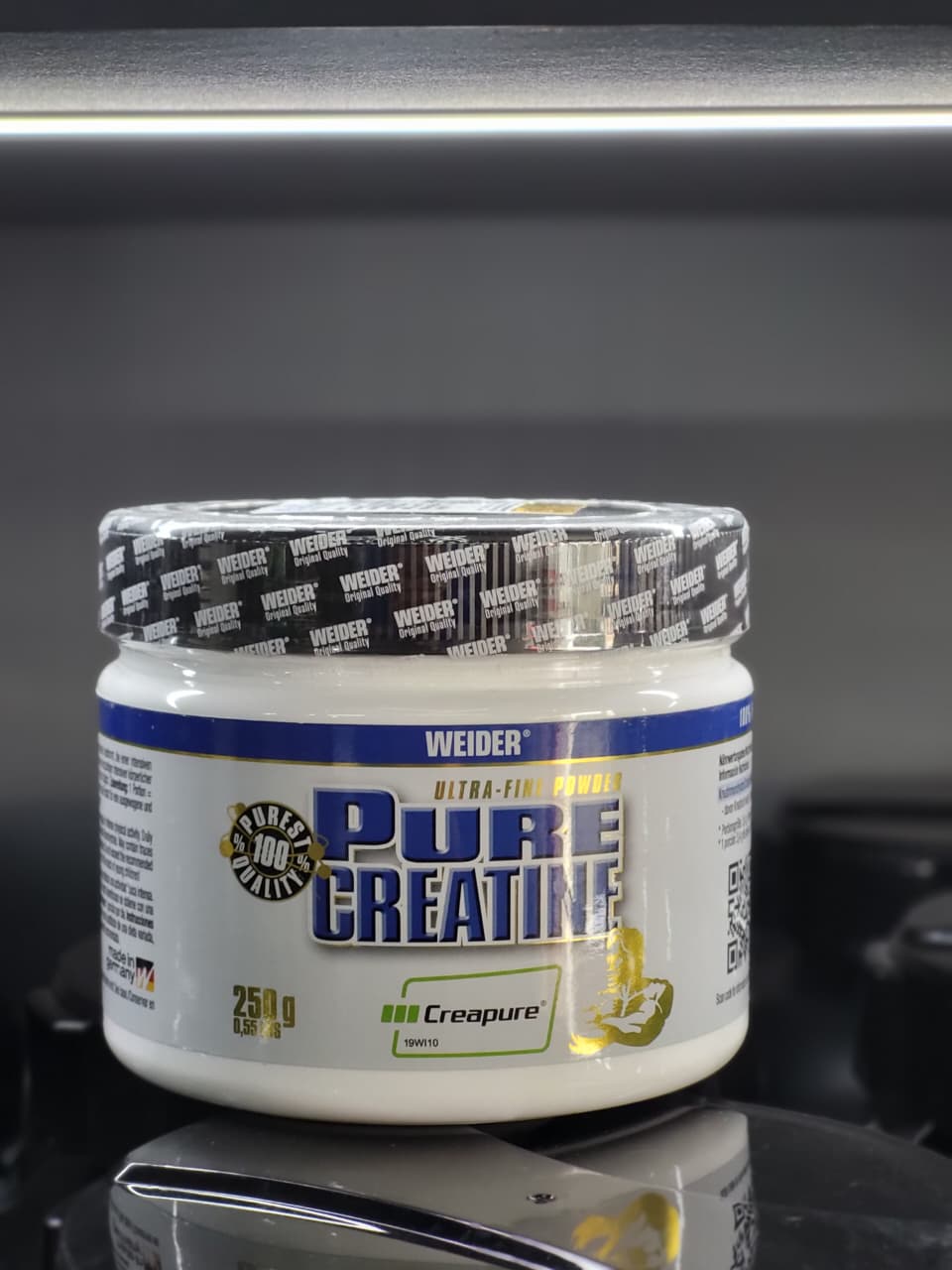Weider Pure Creatine (Creapure®) – 100% Ultra-Fine Creatine Monohydrate (250g)