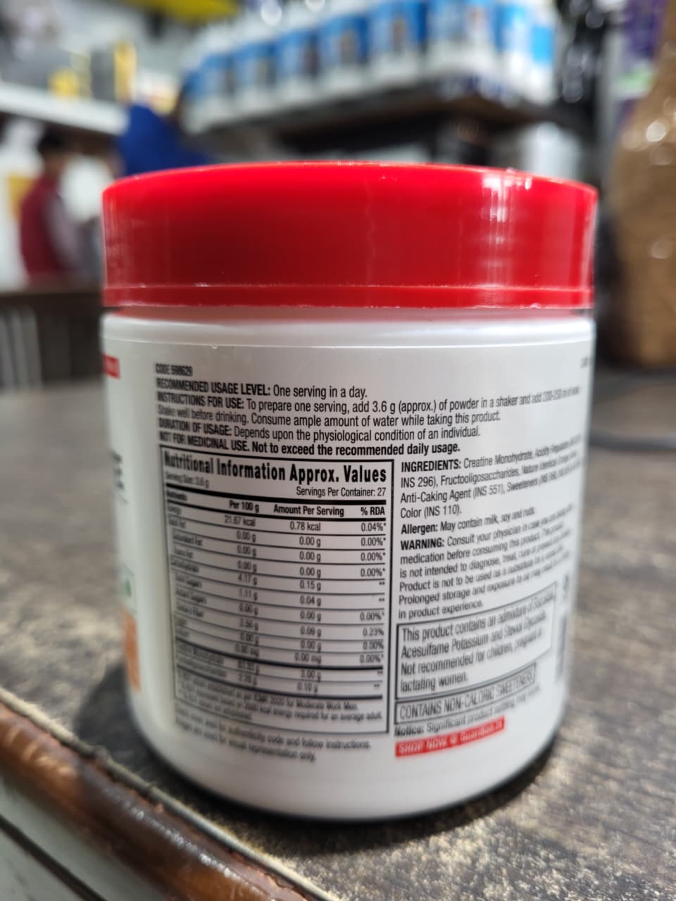 Performance Stack: GNC Creatine Monohydrate + Beast Pharma RAD-140