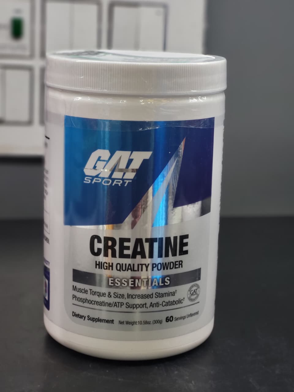 GAT Sport Essentials Creatine Monohydrate – 300g (60 Servings)
