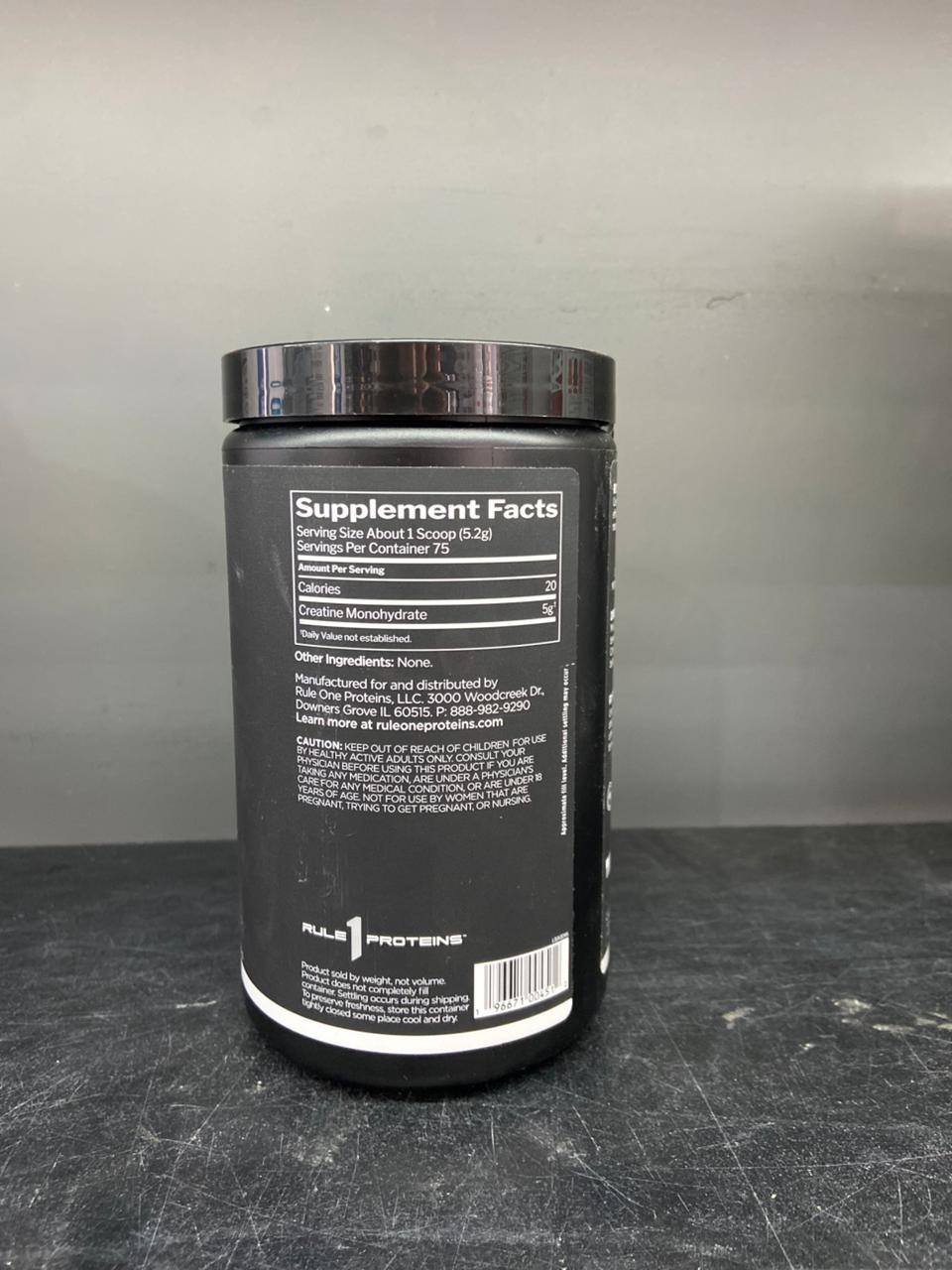 Rule 1 Proteins R1 Creatine – 75 Servings (Unflavored)