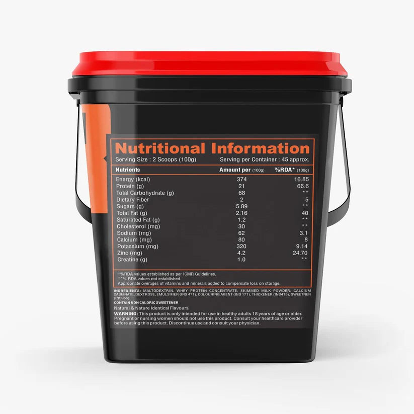Maxx gainer bucket 4.5kg