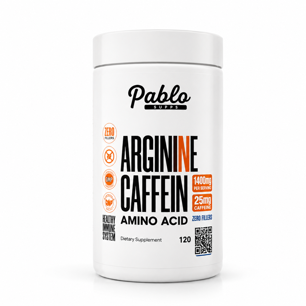 Pablo Sups Arginine Caffeine