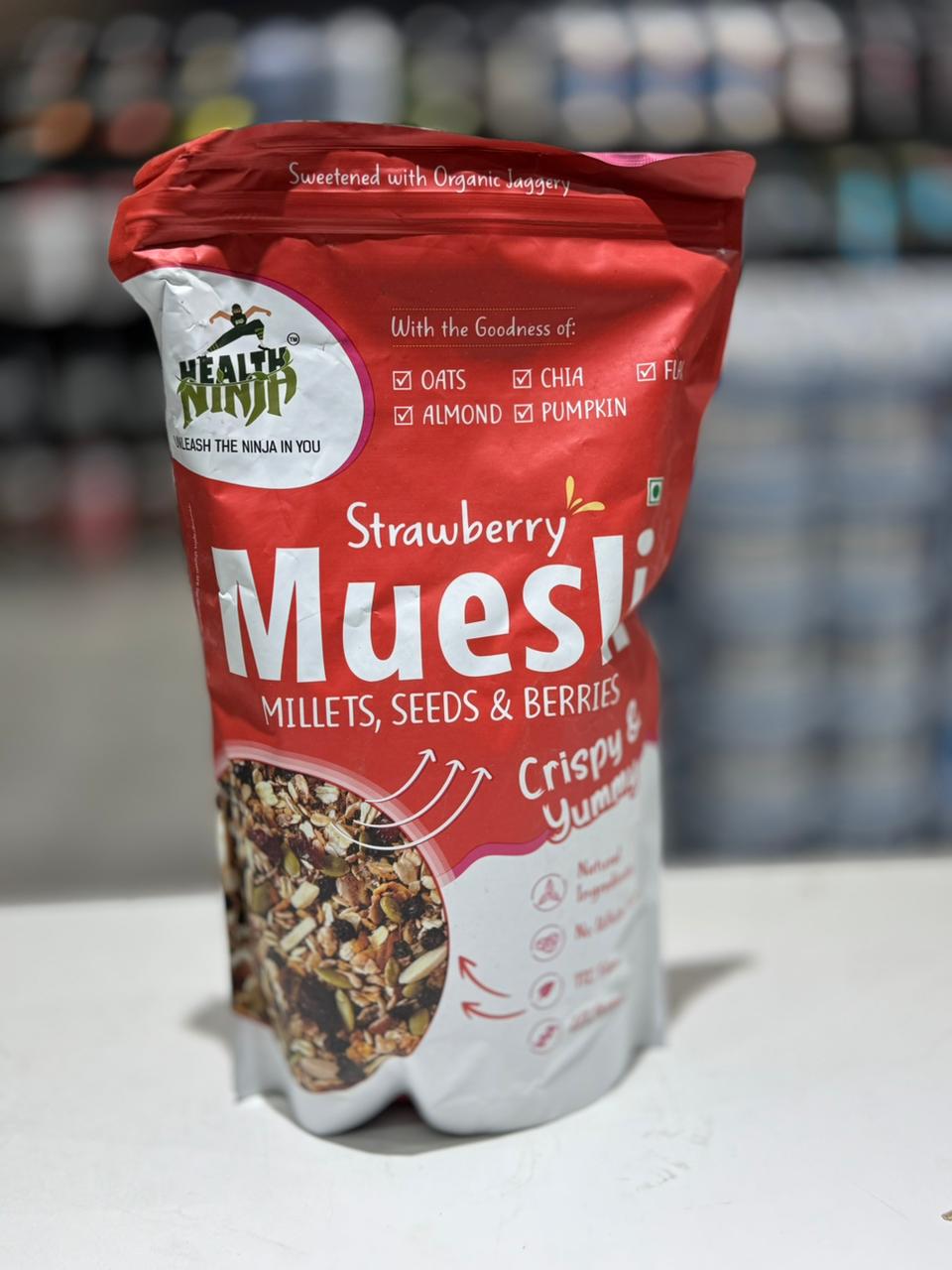 Health Ninja Strawberry Muesli