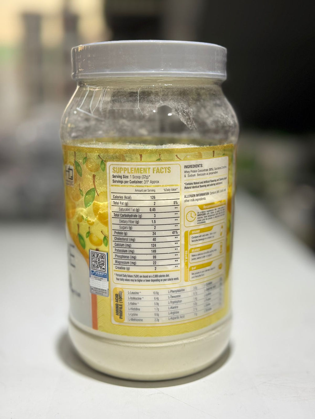 Pablo WheyCore Hydro Isolate Blend Mango 1kg