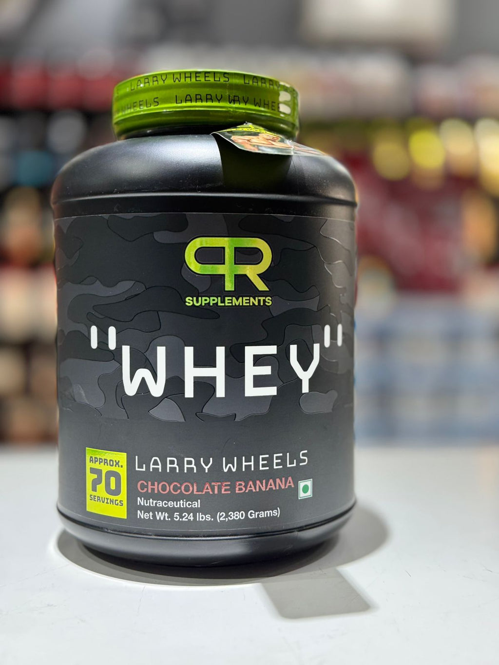 PR Supplements Whey Larry Wheels Chocolate Banana