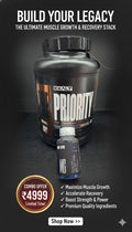 Special Combo: Exalt "The Priority" Whey Isolate (2.4kg) + Big Biceps Natural Gain Capsules