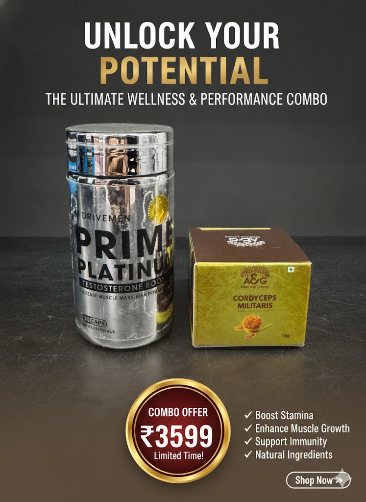 The Ultimate Vitality Combo: Prime Testosterone Booster + Cordyceps