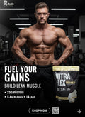 Nitraflex 100% Whey Premium Protein Powder | Vanilla Ice Cream