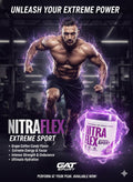 GAT SPORT | NITRAFLEX® EXTREME SPORT – Performance Pre-Workout (Grape Cotton Candy)