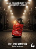 MuscleMeds Carnivor Beef Aminos – Ultra-Concentrated 100% Pure Beef Protein Amino Acid Complex (300 Tablets)