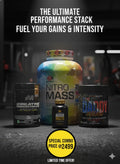 Ultimate Mass & Power Stack: Nitro Mass + Big Daddy Inferno + MuscleTech Creatine + Bigger Biceps