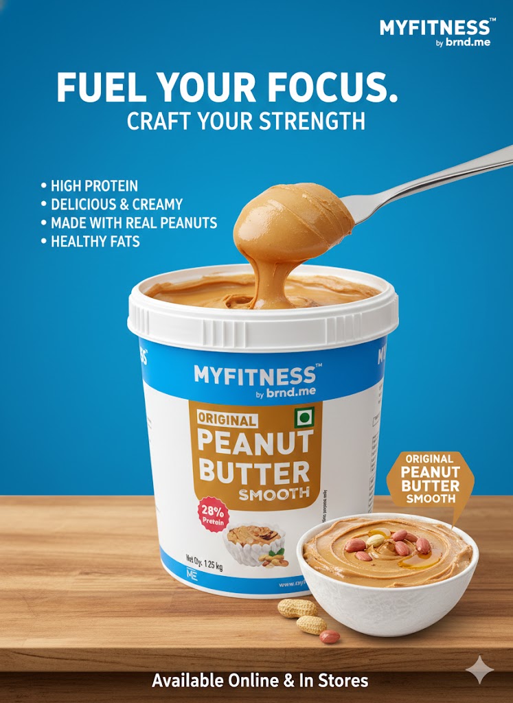 MYFITNESS Original Peanut Butter - Smooth (1.25kg)