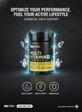 Optimum Nutrition (ON) Multi Vitamin for Men – Daily Vitamin Tablets for Active Men | 25 Vitamins & Minerals, Amino Acids & Anti-Oxidants | 60 Tablets (60 Servings)