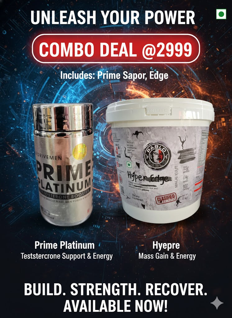 Extreme Mass &amp; Vitality Stack | Pablo Hyper Edge Gainer + Performance Booster