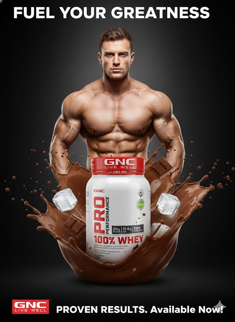 GNC Pro Performance 100% Whey - 0.907 kg (2 lbs) - Chocolate Fudge