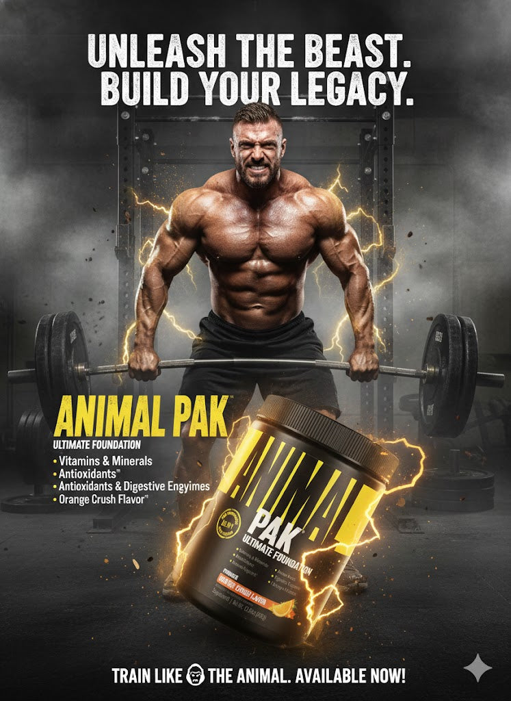 Animal Pak | Ultimate Foundation - High-Performance Multi-Vitamin (Orange Crush)