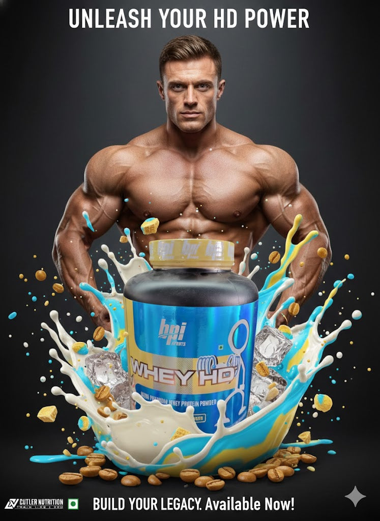 BPI Sports Whey HD™ Ultra Premium Whey Protein Powder - 2kg - American Ice Cream Flavour