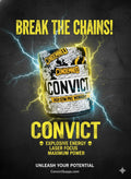 Condemned Labz Convict High Stim Pre-Workout – Extreme Energy, Focus, and Pumps
