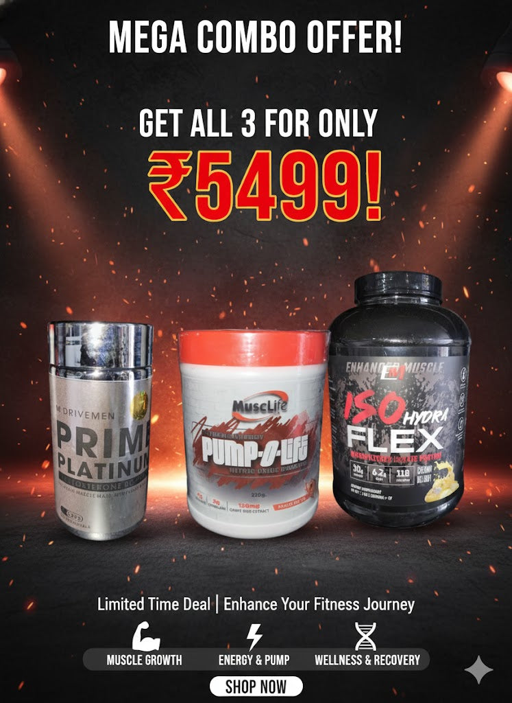 Ultimate Performance Stack: ISO Hydra Flex + Pump-O-Life + Prime Platinum